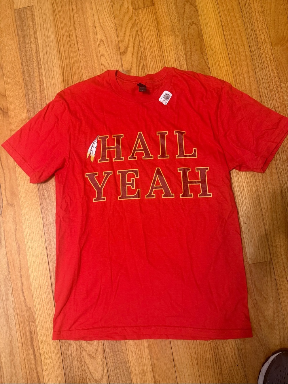 Gildan Red "HAIL YEAH" Graphic Tee